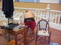 Lavando el Ba�o!!!
