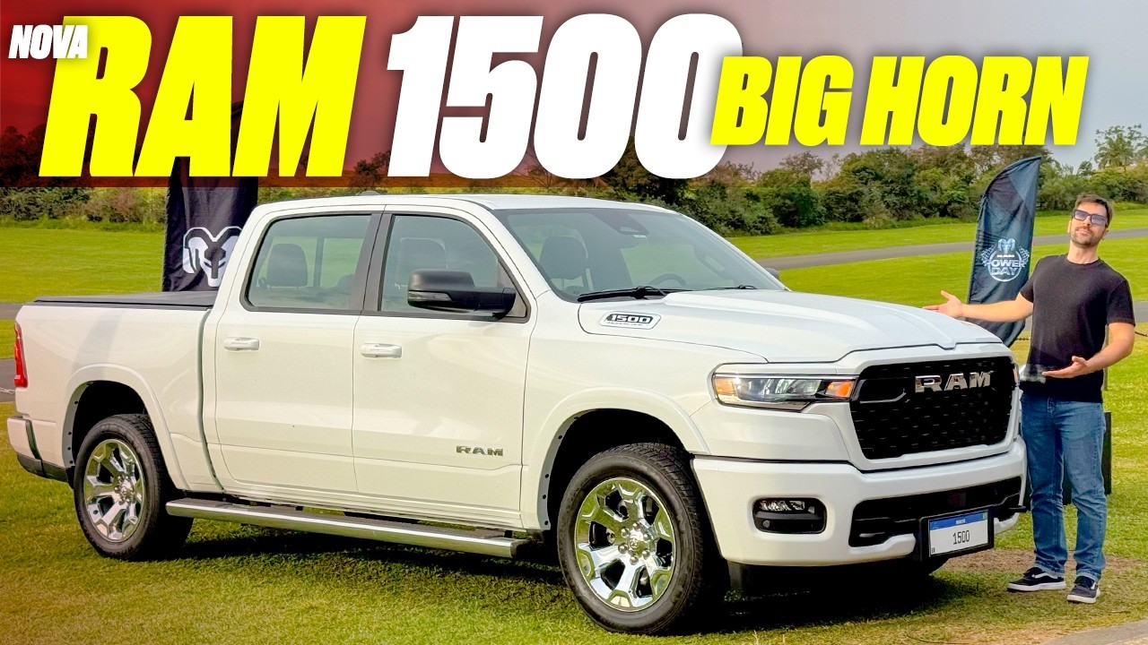 Nova RAM 1500 Big Horn 2027 - BÁSICA DEMAIS? TEM MOTOR V8? MELHOR QUE SILVERADO E F-150? VEM VER!