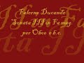 Sonata III in Fa mag per Oboe e b c Falerno Ducande