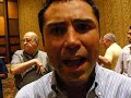 Oscar de la Hoya talks MMA