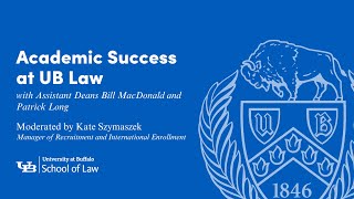 click to watch Academic Success at UB Law