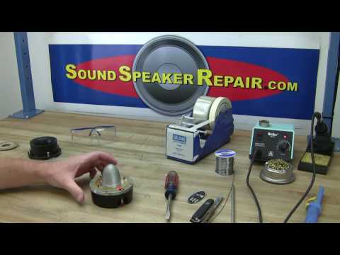 2404 - This video will show you how to install this JBL 2404 diaphragm into the JBL 2404, 2404H, 2405, 2405H and 077 driver. This video will also show you how to in...