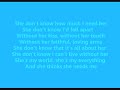 Andy Griggs – SHE THINKS SHE NEEDS ME