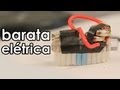 Barata elétrica (mini robô caseiro)