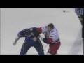 Tim Gleason vs Cam Janssen Oct 30, 2008