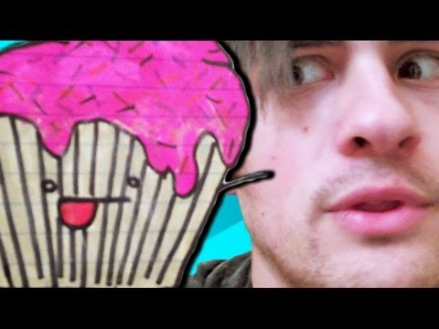 EVIL CUPCAKE IN OUR MAIL!