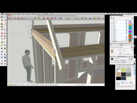 How to draw a Tiny House with Google SketchUp – Part 3 – YouTube | ~ I ...