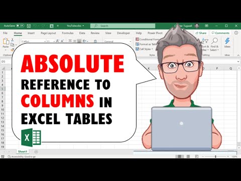 video-linktoworks-How to Create Absolute References to Columns in Excel...
