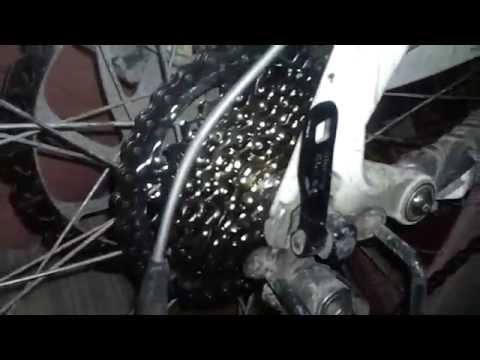 how to fit shimano hg40 chain