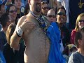 UCLA Bruin sasquatch fan dirty dances at a football game