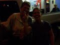 teri and sue swingin' in the parkin lot.