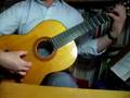 Flamenco: Alzapúa, ejercicio 2 (sin golpe). Miguel A. Gutiérrez.