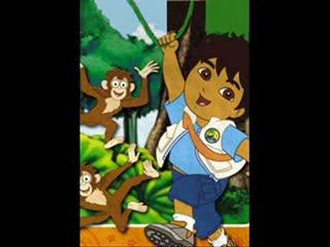 Go Diego Go! Morning in the RainForest!