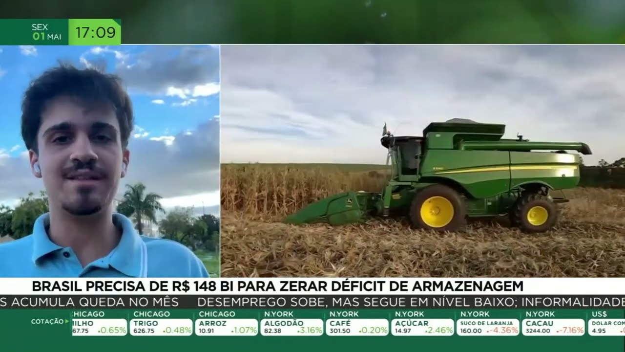 Brasil precisa de R$148 bi para zerar déficit de armazenagem