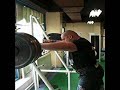 Ervin Katona strict pressing 160kg for 5reps