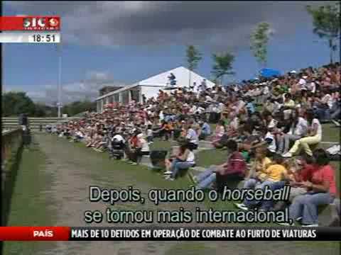 Reportagem da SIC Noticias sobre o primeiro mundial da modalidade Horseball que decorre em Ponte de Lima.