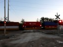 Westbound Stack Train - 26th St. CR, IA
