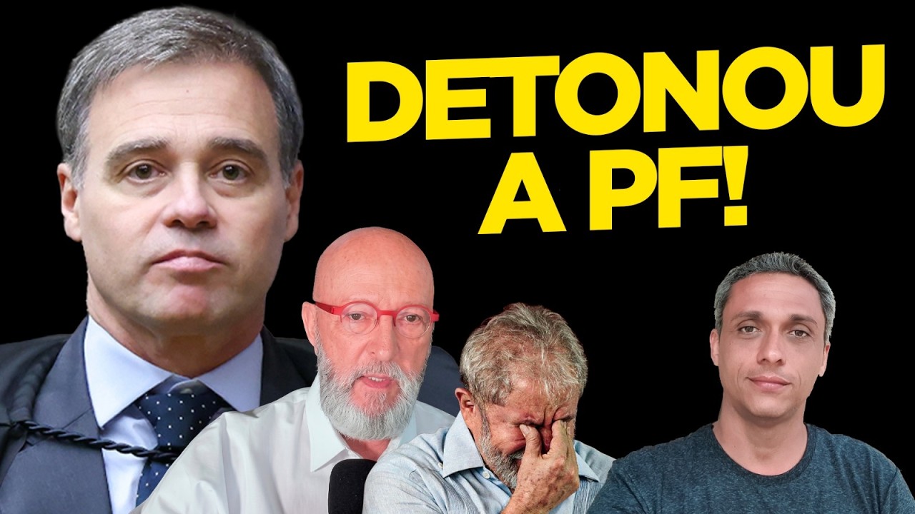 Jornalista de ESQUERDA detona PF que pediu pro LULA atrapalhar André Mendonça