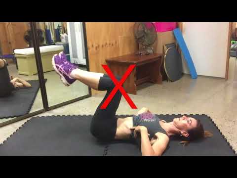 How to… Supine Leg Lift Advanced