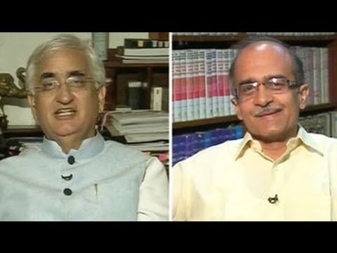 prashant - On a day he along with activist Arvind Kejriwal made allegations against Sonia Gandhi's son-in-law Robert Vadra, lawyer-activist Prashant Bhushan faces off a...