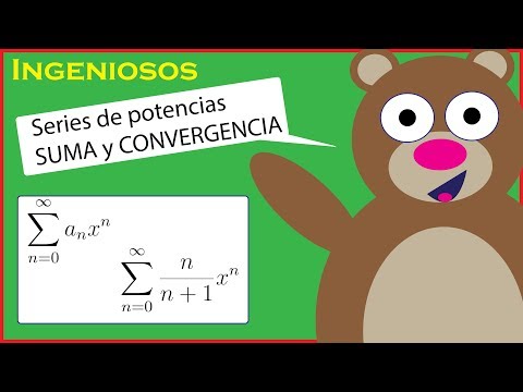 SUMA de SERIES de POTENCIAS | CONVERGENCIA y criterio del COCIENTE