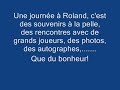 une journ�e � roland garros
