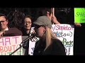 Shannyn Moore at Anti-Palin Rally