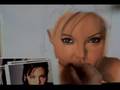 ANGELINA JOLIE PASTEL PAINTING Watch it happen!