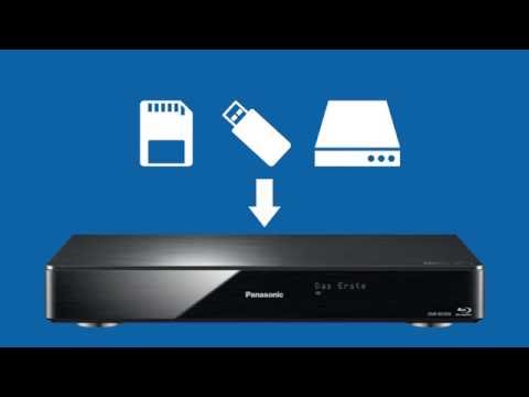Panasonic Blu-ray Recorder - Speicherort für Filme, Musik und Fotos