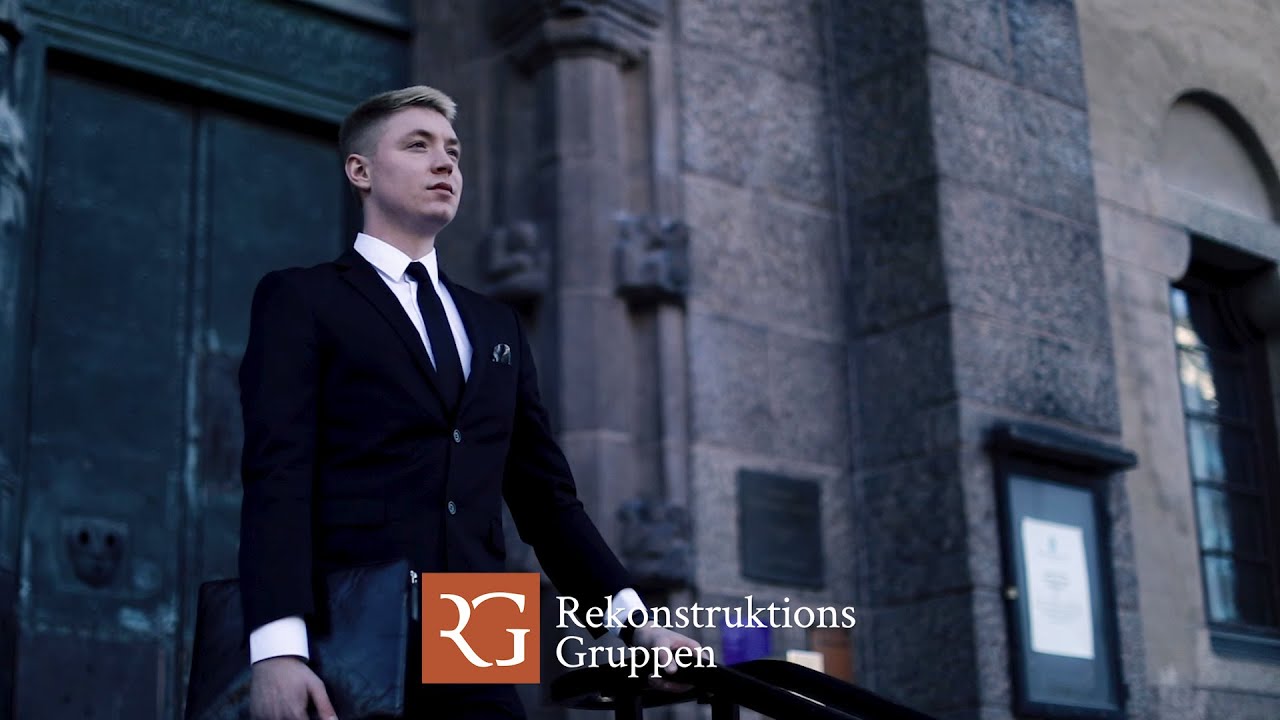 Viktor Cederlöf, företagsrådgivare på RekonstruktionsGruppens, berättar om företagsrekonstruktion