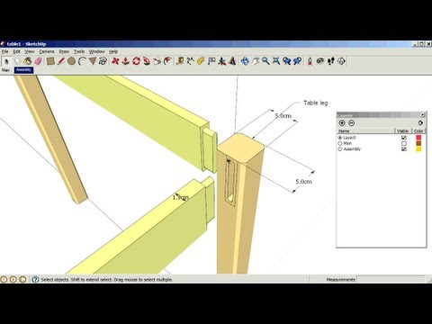 sketchup - Sketchup tutorial 5: Using scenes and layers together to create multiple views in the same drawing. http://woodgears.ca/sketchup/index.html#2.