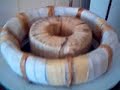 By means of a system of two concentric coils, around which the current circulates in contrafase I have been able to make levitation freely to an aluminum disc.  The calculation has been quite troublesome with many parameters to consider, some geometric ones: diameter of the disc, thickness, weight, inner and outer height of the windings, diameters of such.  Other electrical ones: voltage of feeding, frequency, number of turns of the windings, diameter of the conductors of such.  The effort was worth the trouble, is the disc there levitation freely, offering the possibility me of making turn it manually and verify the fabulous inertia of the system since the only present friction is with the air.
