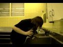 Roger chugs hot sauce