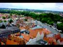 L�beck from above.