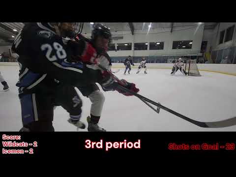 AJ Goalie - JS Wildcats 15p AA vs PHA Icemen 15p AA