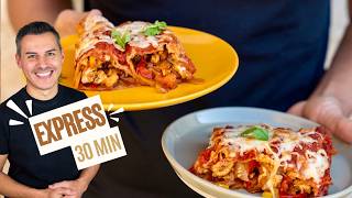 Wraps poulet BBQ façon cannelloni : le gratin qui met tout le monde d’accord