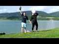 Martina Strel tekmuje s 40 cm klado... :)
