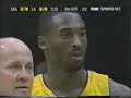 2003-01-07: Kobe Bryant 45 points, 12-18 3pt vs Supersonics (NBA record for most 3pt) 2003-01-07: Kobe Bryant 45 points, 12-18 3pt vs Supersonics (NBA record for most 3pt)