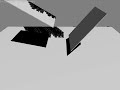 1024 Chairs concave PhysX objects in Rayfire frontview