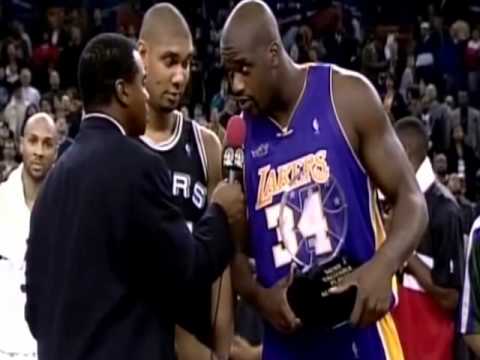O'Neal - Shaq was not only the powerful, strong, probably the best center of all-time. He was also a showman, entertainer. He loved the game, fans loved and love him....