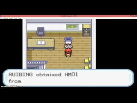 how to obtain hm cut in fire red