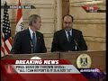 Man Throws Shoes At Bush In Iraq - They were a size 10