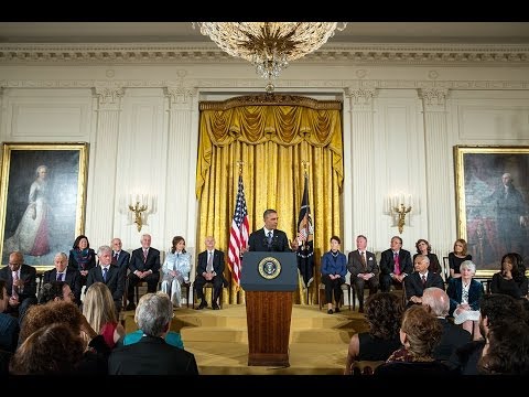 President Obama Honors 2013 Medal of Freedom Recipients