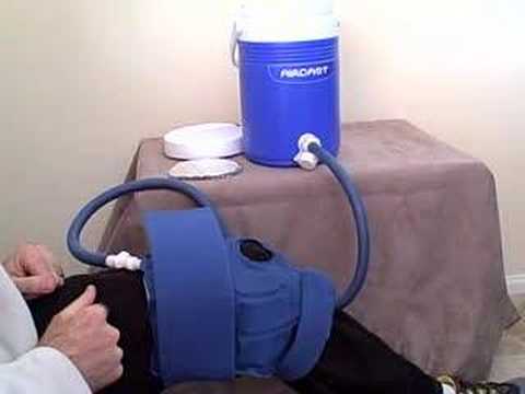 how to drain cryo cuff