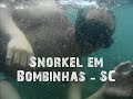 Snorkel em Bombinhas - SC.wmv