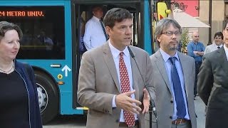 Santiago do Chile testa seu primeiro ônibus de dois pisos
