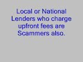 Advance Fee Loan Scams