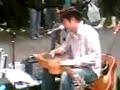 Japanese Country Blues Singer at Bourke Street, Melbourne