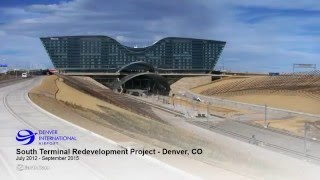 Denver International Airport Construction Time-Lapse