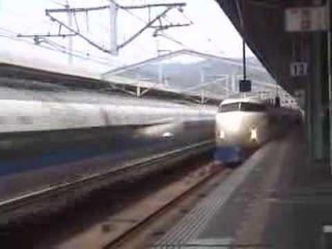 原色0系新幹線2008.5.22新山口駅にてその1